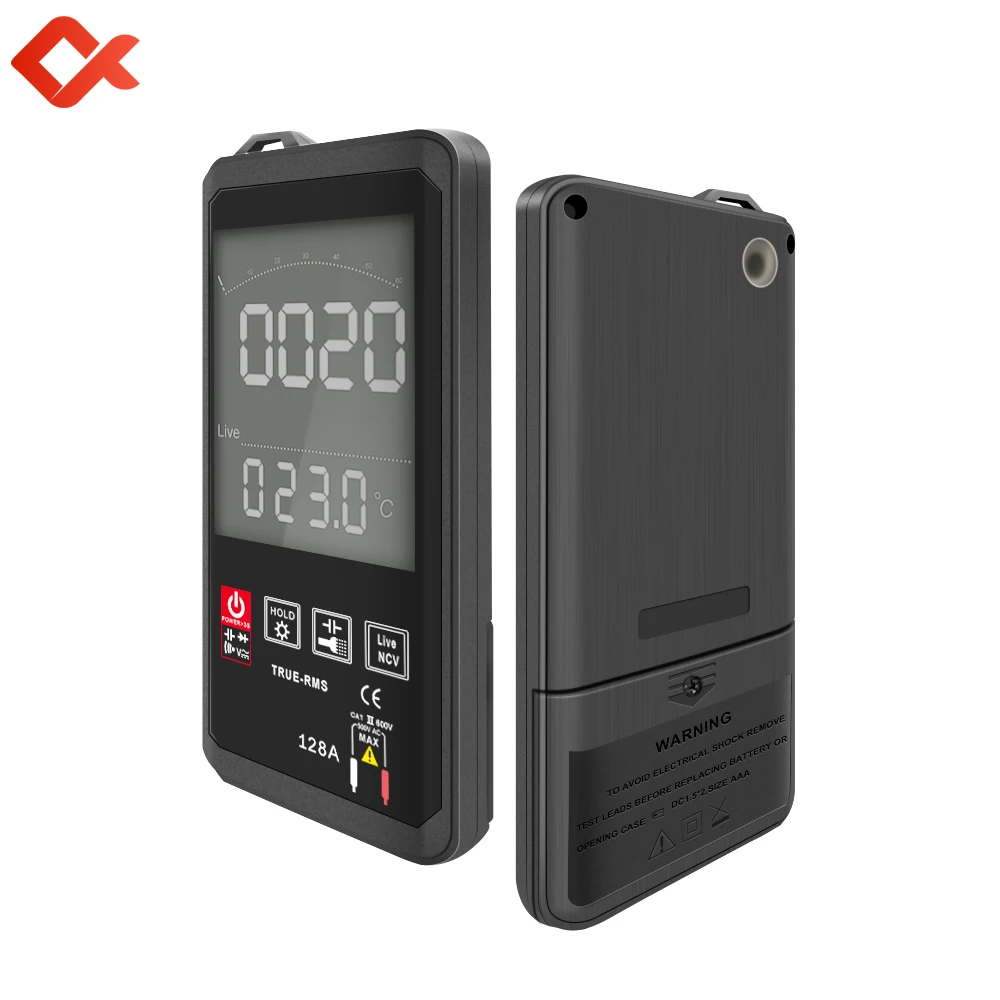 QHTITEC Smart Multimeter Professional Automotive AC/DC Volt Meter NCV True RMS 6000 Counts Measurement LCD Sceen Ammeter
QHTITEC Smart Multimeter Professional Automotive AC/DC Volt Meter NCV True RMS 6000 Counts Measurement LCD Sceen Ammeter