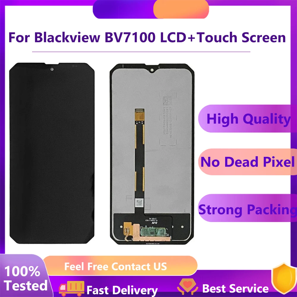 100% протестированные полностью новые аксессуары для телефонов Blackview BV7100, запасные части для ЖК-дисплея bv7100
100% протестированные полностью новые аксессуары для телефонов Blackview BV7100, запасные части для ЖК-дисплея bv7100