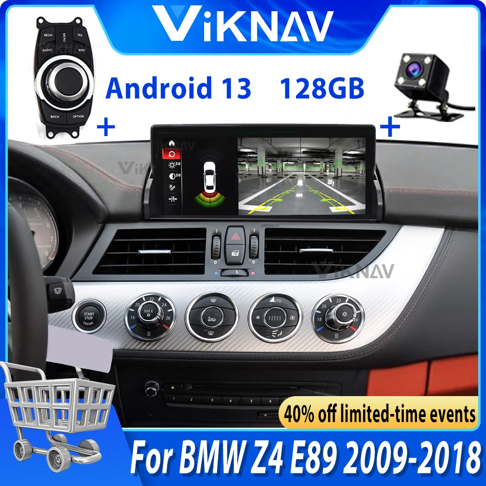 Viknav подходит для BMW Z4 E89 (2009-2018) 12,3 дюймовый автомобильный радиоприемник аксессуары Android 13 сенсорный экран обновление мультимедийный плеер
Viknav подходит для BMW Z4 E89 (2009-2018) 12,3 дюймовый автомобильный радиоприемник аксессуары Android 13 сенсорный экран обновление мультимедийный плеер