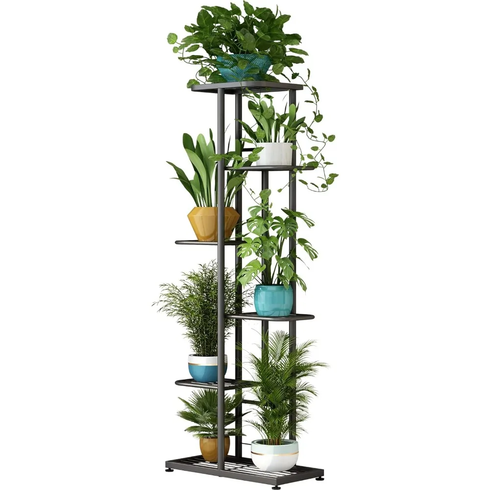 LINZINAR Plant Stand Metal 6 Tier 7 Potted Multiple Flower Pot Holder Shelf Indoor Outdoor Planter Display Shelving Unit
LINZINAR Plant Stand Metal 6 Tier 7 Potted Multiple Flower Pot Holder Shelf Indoor Outdoor Planter Display Shelving Unit