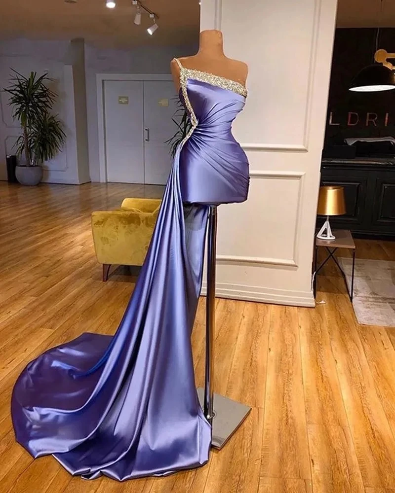 Short Lilac Evening Dress One Shoulder Sparkling Beading Sequin Cocktail Party Dresses Mini Prom Gowns Pageant Gowns
Short Lilac Evening Dress One Shoulder Sparkling Beading Sequin Cocktail Party Dresses Mini Prom Gowns Pageant Gowns