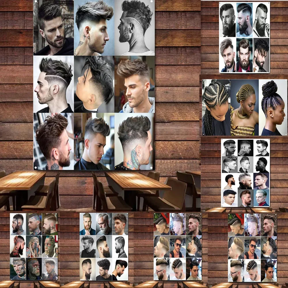 Top Mens Hairstyles Poster Wall Hanging Flag Barber Shop Signboard Haircut and Shave Ads Banner Wall Art Decorative Painting
Top Mens Hairstyles Poster Wall Hanging Flag Barber Shop Signboard Haircut and Shave Ads Banner Wall Art Decorative Painting