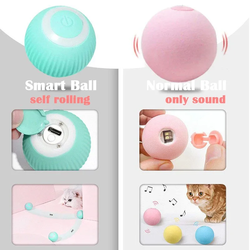 

Аксессуары игрушки для домашних животных вращающийся интерактивный котенок тренировочный мяч для кошек автоматический 1P самодвижущийся умные электрические Коты
