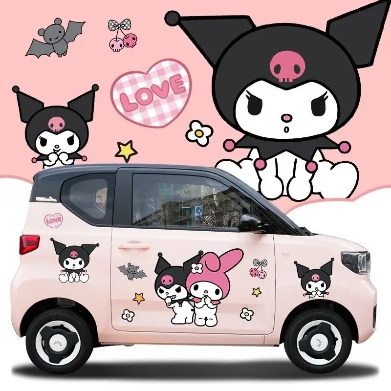 Kawaii Sanrios аниме Kuromi My Melody Автомобильная Обложка Наклейка Kitty мультфильм розовая девушка печать личность модификация автомобиля аксессуары
Kawaii Sanrios аниме Kuromi My Melody Автомобильная Обложка Наклейка Kitty мультфильм розовая девушка печать личность модификация автомобиля аксессуары