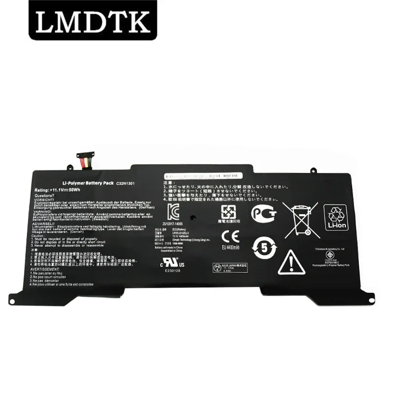LMDTK New C32N1301 Laptop Battery For Asus Zenbook UX31L UX31LA Sereis UX31LA-C4048H UX31LA-R5031H 11.1V 50WH
LMDTK New C32N1301 Laptop Battery For Asus Zenbook UX31L UX31LA Sereis UX31LA-C4048H UX31LA-R5031H 11.1V 50WH