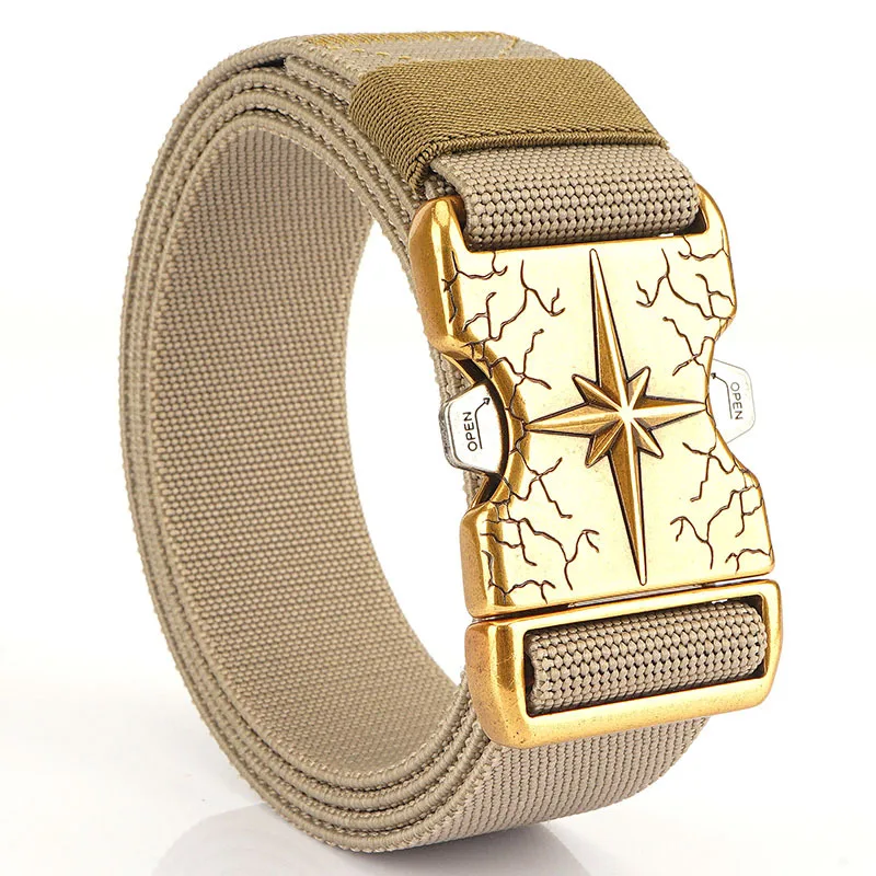 Tactical Army Belt Military Training Battle Nylon Waist Belt Survival Accessories Automatic Metal Buckles
Tactical Army Belt Military Training Battle Nylon Waist Belt Survival Accessories Automatic Metal Buckles