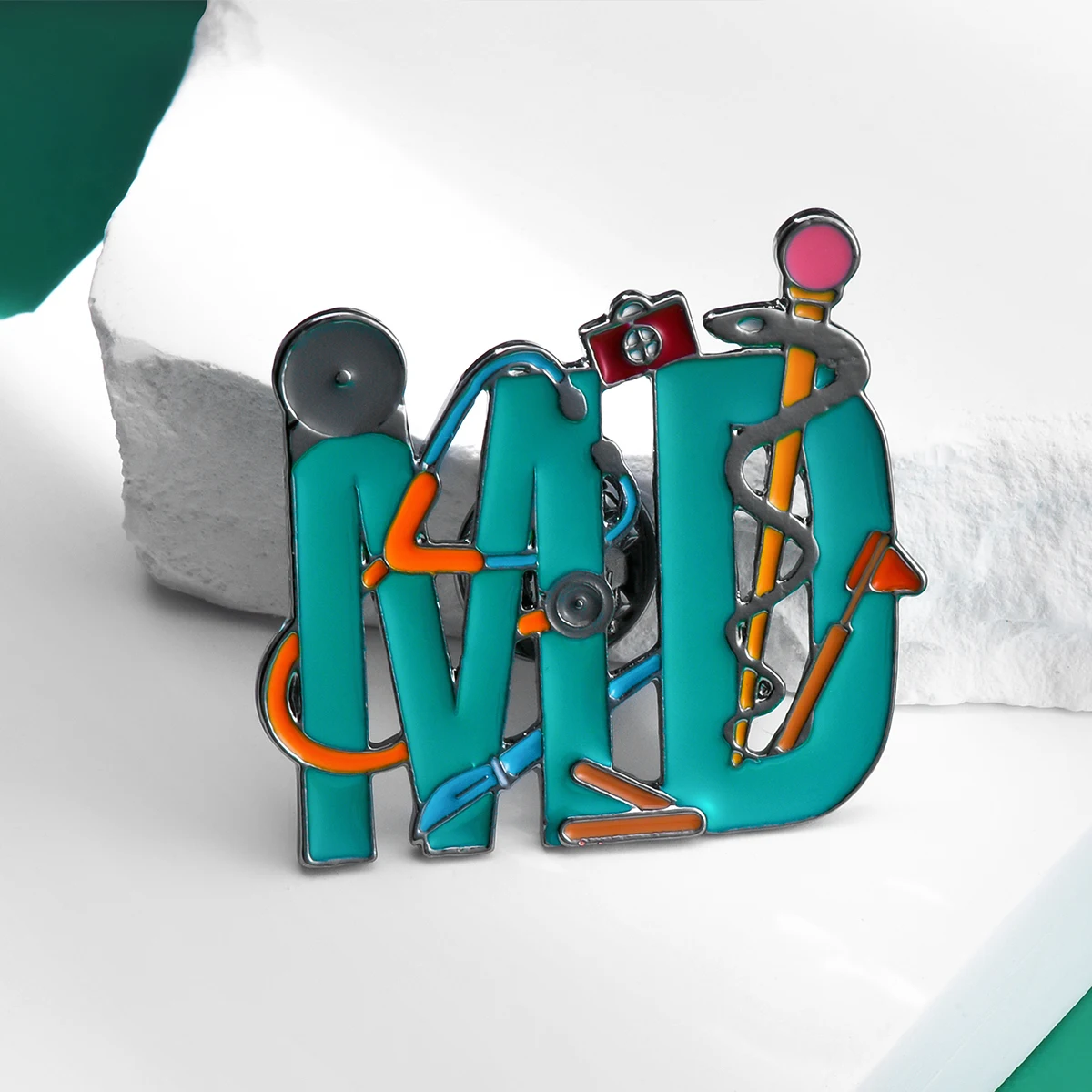 Harong Creative MD Medical Coloful Enamel Pin Brooch Medicine Doctor Lapel Lanyard Bag Badge Jewelry Accessories Gift Daily Wear
Harong Creative MD Medical Coloful Enamel Pin Brooch Medicine Doctor Lapel Lanyard Bag Badge Jewelry Accessories Gift Daily Wear