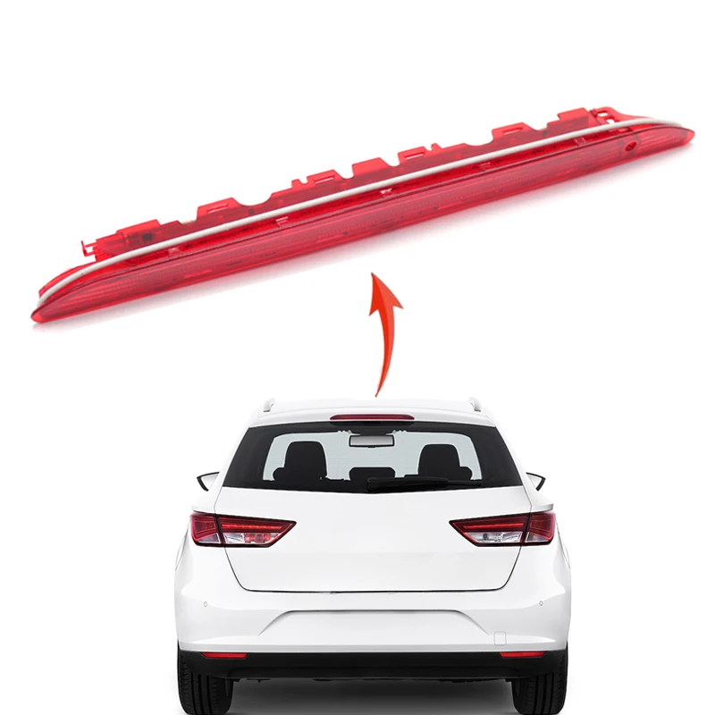 Фонарь высокого уровня для автомобиля, задний тормоз, Фонарь 12 В для Seat Leon SC ST (5F) 2013 2014 2015 2016 2017 2018 2019, красная линза 5F0945097J
Фонарь высокого уровня для автомобиля, задний тормоз, Фонарь 12 В для Seat Leon SC ST (5F) 2013 2014 2015 2016 2017 2018 2019, красная линза 5F0945097J