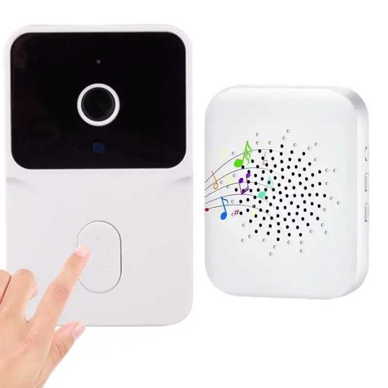 Беспроводная камера дверной звонок 2,4G Wi-Fi HD визуальная камера с голосовым изменением Интерком умный дверной звонок с 120 широкоугольным объективом аккумулятор
Беспроводная камера дверной звонок 2,4G Wi-Fi HD визуальная камера с голосовым изменением Интерком умный дверной звонок с 120 широкоугольным объективом аккумулятор