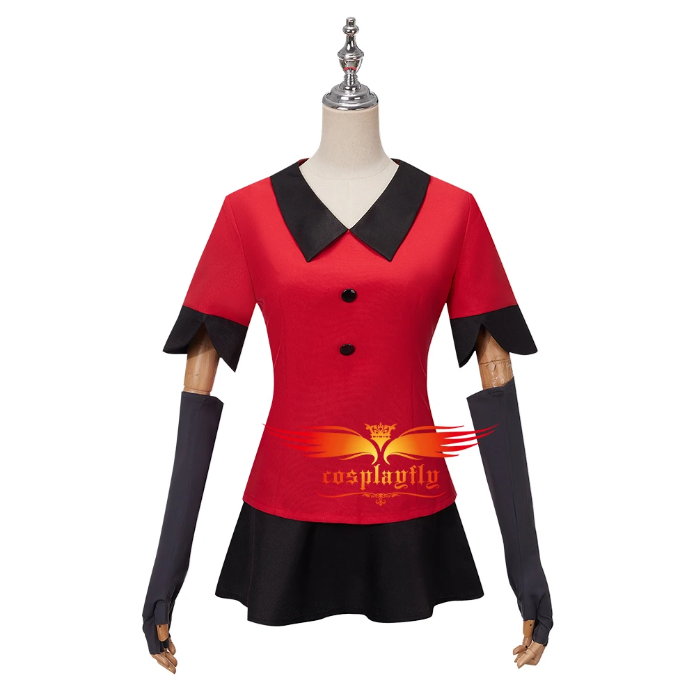 Костюм для косплея игры Hazbin COS Hotel Vaggie, женские костюмы для взрослых, черная юбка RedTop для девушек, реальные чулки на Хэллоуин
Костюм для косплея игры Hazbin COS Hotel Vaggie, женские костюмы для взрослых, черная юбка RedTop для девушек, реальные чулки на Хэллоуин