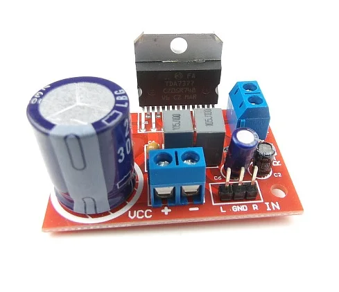 Amplifiers Audio Amplificador TDA7377 Power Amplifier Board 35W X 35W Stereo Amp Board NEW
Amplifiers Audio Amplificador TDA7377 Power Amplifier Board 35W X 35W Stereo Amp Board NEW