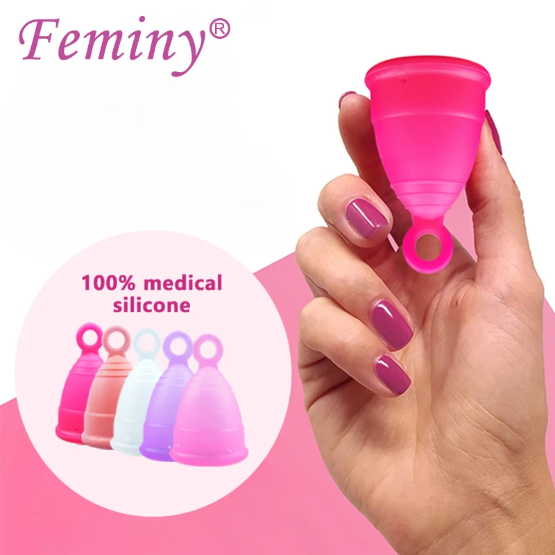 Feminy Medical Silicone Menstrual Cup Women Extra-Thin Menstrual Collector Copa Reusable Vaginal Care Health Period Cup
Feminy Medical Silicone Menstrual Cup Women Extra-Thin Menstrual Collector Copa Reusable Vaginal Care Health Period Cup