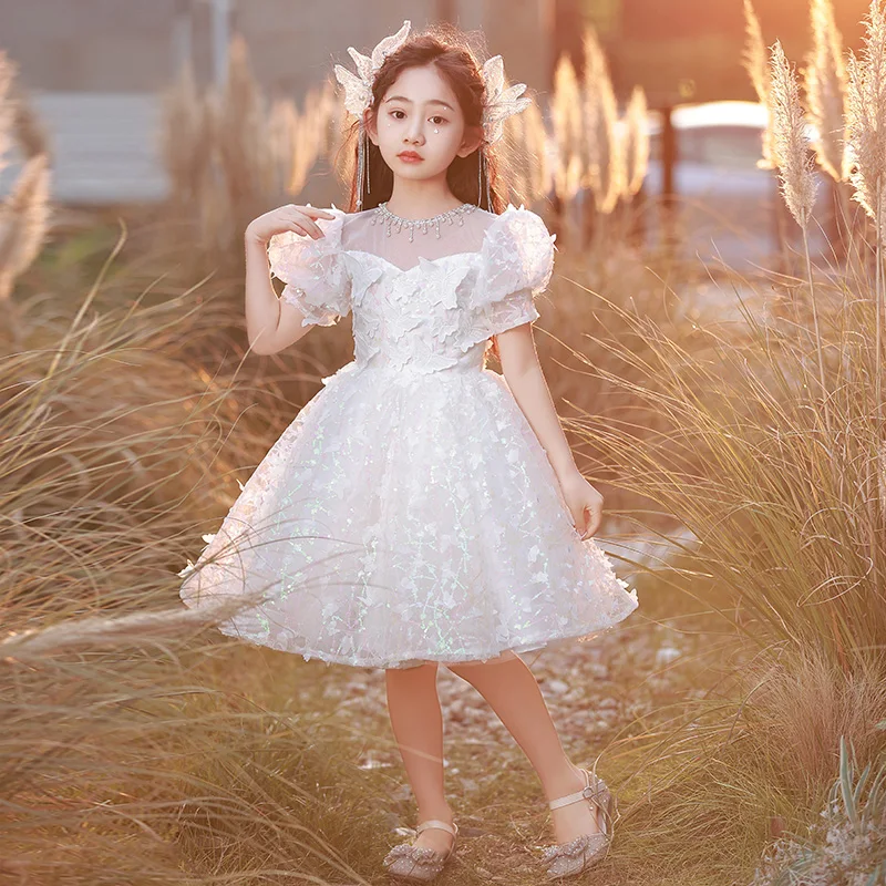 White Evening Weddings Kids Formal Occasion Dress for Little Girls Bridesmaid Pageant Luxury Prom Short Gowns Children Eid Dress
White Evening Weddings Kids Formal Occasion Dress for Little Girls Bridesmaid Pageant Luxury Prom Short Gowns Children Eid Dress