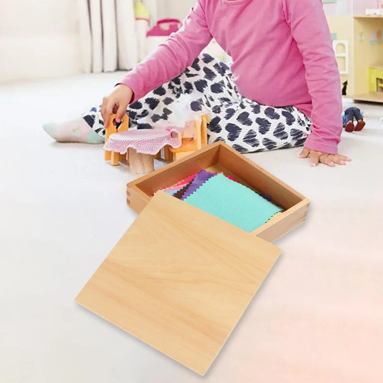 Montessori Fabric Box Kids Color Cognition Sensory Touching Toys Early Leaning for Holiday Present Birthday Gifts Ages 2 3 4
Montessori Fabric Box Kids Color Cognition Sensory Touching Toys Early Leaning for Holiday Present Birthday Gifts Ages 2 3 4