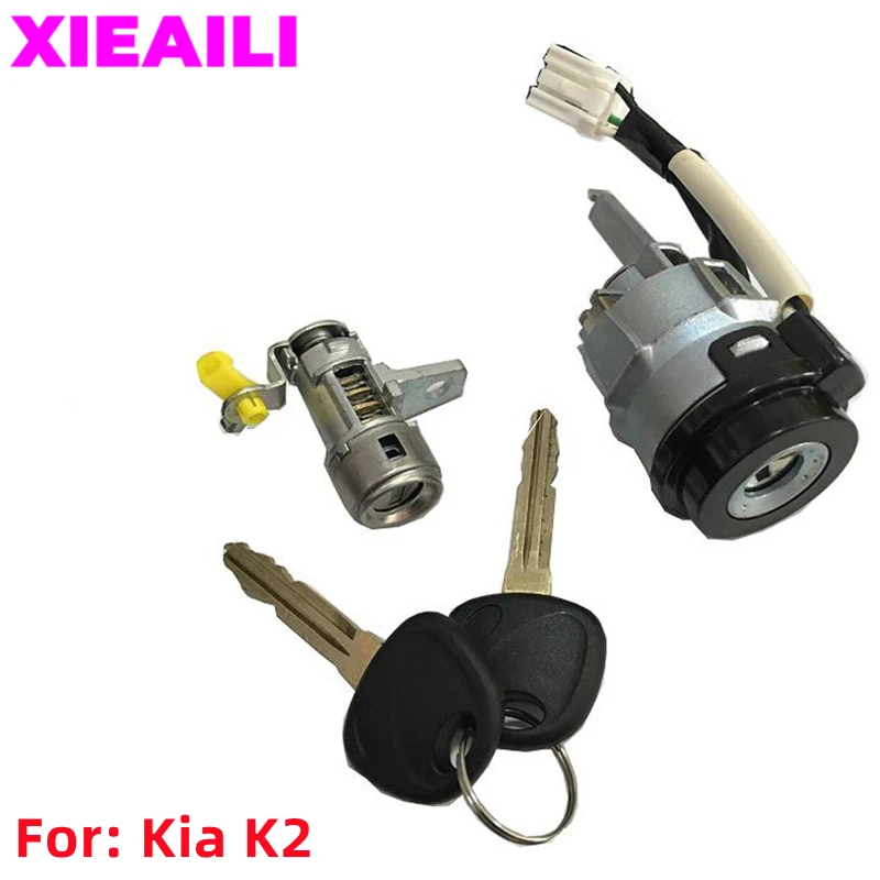 XIEAILI OEM Full Set Door Lock Cylinder For Kia K2 With 2Pcs Key Ignition Lock Left Door Lock S982
XIEAILI OEM Full Set Door Lock Cylinder For Kia K2 With 2Pcs Key Ignition Lock Left Door Lock S982