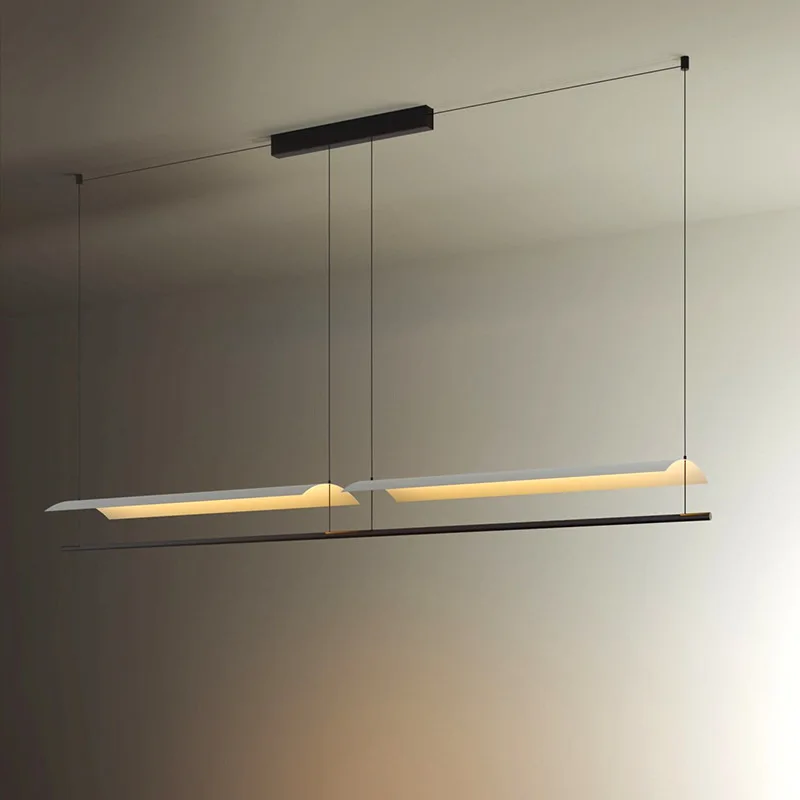 Modern minimalist LED pendant lights line simple creative bar hanging lamp exhibition hall office designer chandelier lighting
Modern minimalist LED pendant lights line simple creative bar hanging lamp exhibition hall office designer chandelier lighting
