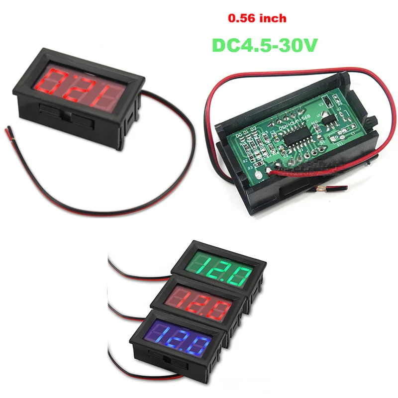 DC3.6-50V Цифровой вольтметр, измеритель высокого и низкого напряжения, измеритель напряжения M20
DC3.6-50V Цифровой вольтметр, измеритель высокого и низкого напряжения, измеритель напряжения M20