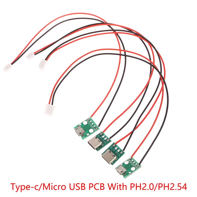 Type-c PCB With Cabel Converter Adapter Micro USB To DIP Female Connector Breakout Board Charging Cable Soldering Board Socket
Type-c PCB With Cabel Converter Adapter Micro USB To DIP Female Connector Breakout Board Charging Cable Soldering Board Socket