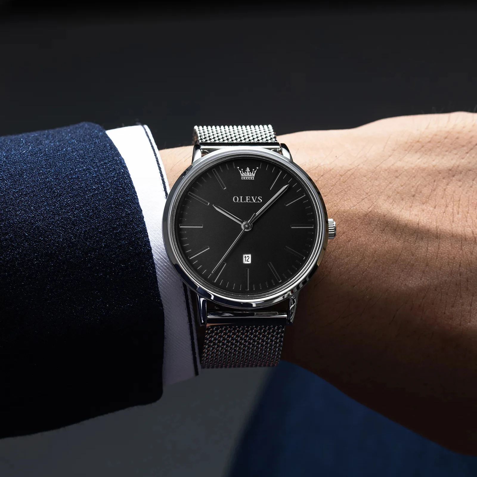 OLEVS New Watch For Men Minimalist Fashion Casual Analog Quartz Date Simple Big Face Dress Waterproof Wristwatch Reloj Hombre
OLEVS New Watch For Men Minimalist Fashion Casual Analog Quartz Date Simple Big Face Dress Waterproof Wristwatch Reloj Hombre