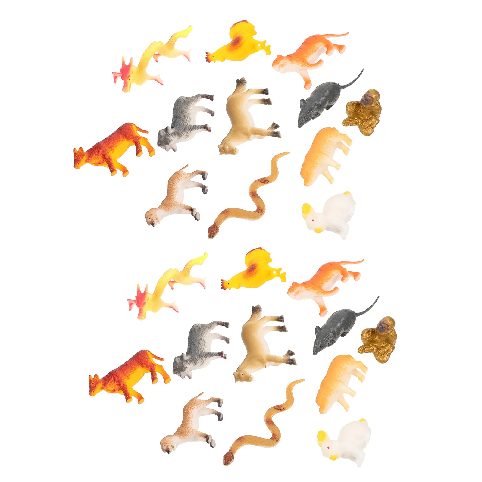 2 Sets of Animals Modeling Figurines Zodiac Animals Toys Funny Kids Animals Cognition Toys
2 Sets of Animals Modeling Figurines Zodiac Animals Toys Funny Kids Animals Cognition Toys