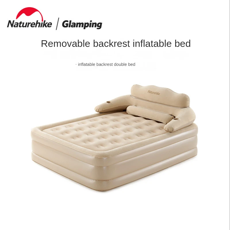 Naturehike Outdoor Camping Inflatable Detachable Backrest Double Bed One-Touch Airbed
Naturehike Outdoor Camping Inflatable Detachable Backrest Double Bed One-Touch Airbed