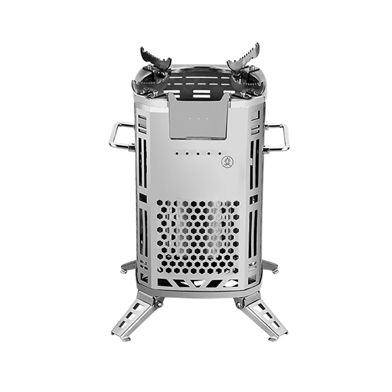 Outer wood stove new portable smokeless burning stainless steel multi-purpose function field stove wood stove
Outer wood stove new portable smokeless burning stainless steel multi-purpose function field stove wood stove