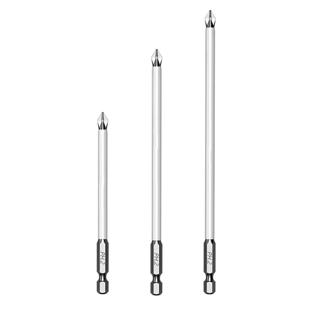 3pcs PH2 Screwdriver Bit 90/127150mm Magnetic Non-Slip Cross Batch Head Hex Shank For Wind Batch Rechargeable Drill Tool Parts
3pcs PH2 Screwdriver Bit 90/127150mm Magnetic Non-Slip Cross Batch Head Hex Shank For Wind Batch Rechargeable Drill Tool Parts