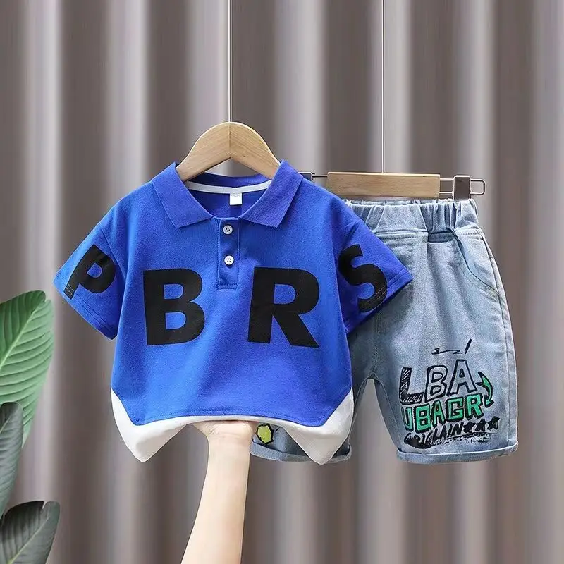 Kids Boys' Summer Suit 2023 New Children's Summer Casual PoLo Shirt Short Sleeved Boys 2 Pcs Kids Outfits
Kids Boys' Summer Suit 2023 New Children's Summer Casual PoLo Shirt Short Sleeved Boys 2 Pcs Kids Outfits