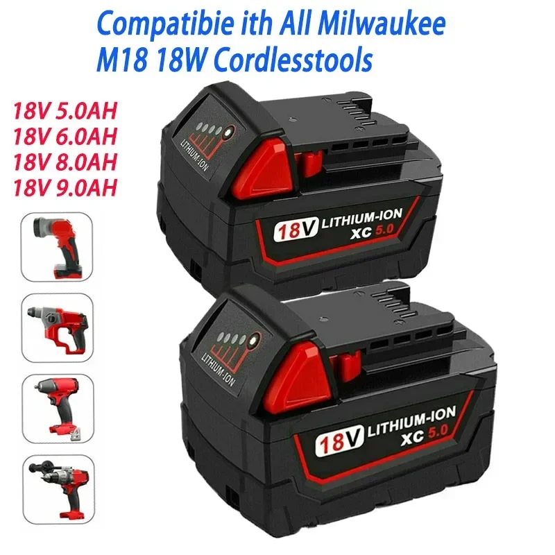 Special offerThe Original Lithium Ion Battery is Suitable for Milwaukee M18 Power Tool 48-11-1815 48-11-1850 48-11-1860 Z50
Special offerThe Original Lithium Ion Battery is Suitable for Milwaukee M18 Power Tool 48-11-1815 48-11-1850 48-11-1860 Z50