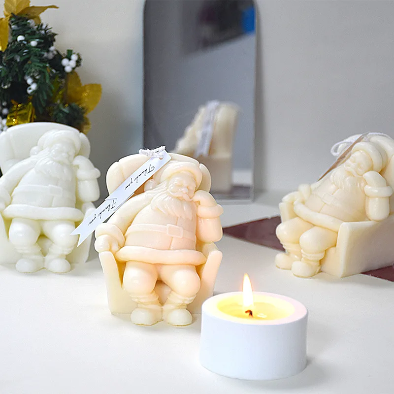 

Create Stunning Christmas Candles with our High-Quality 3D Silicone Mold for Resin Casting and Candle Making