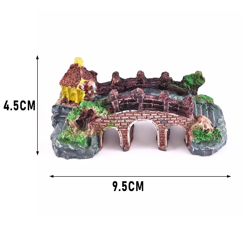 Decoration Background Aquarium Ornaments Synthetic Resin Fish Tank Bridge Landscape For Home Landscaping Decorative Supplies
Decoration Background Aquarium Ornaments Synthetic Resin Fish Tank Bridge Landscape For Home Landscaping Decorative Supplies