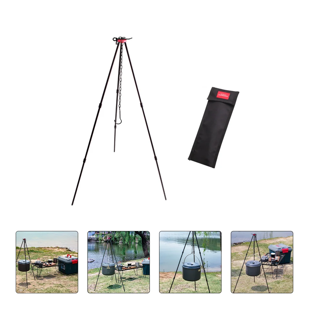 Campfire Tripod Bonfire Bracket Camping Stove Stand Aluminum Alloy Pot Outdoor Hanging
Campfire Tripod Bonfire Bracket Camping Stove Stand Aluminum Alloy Pot Outdoor Hanging
