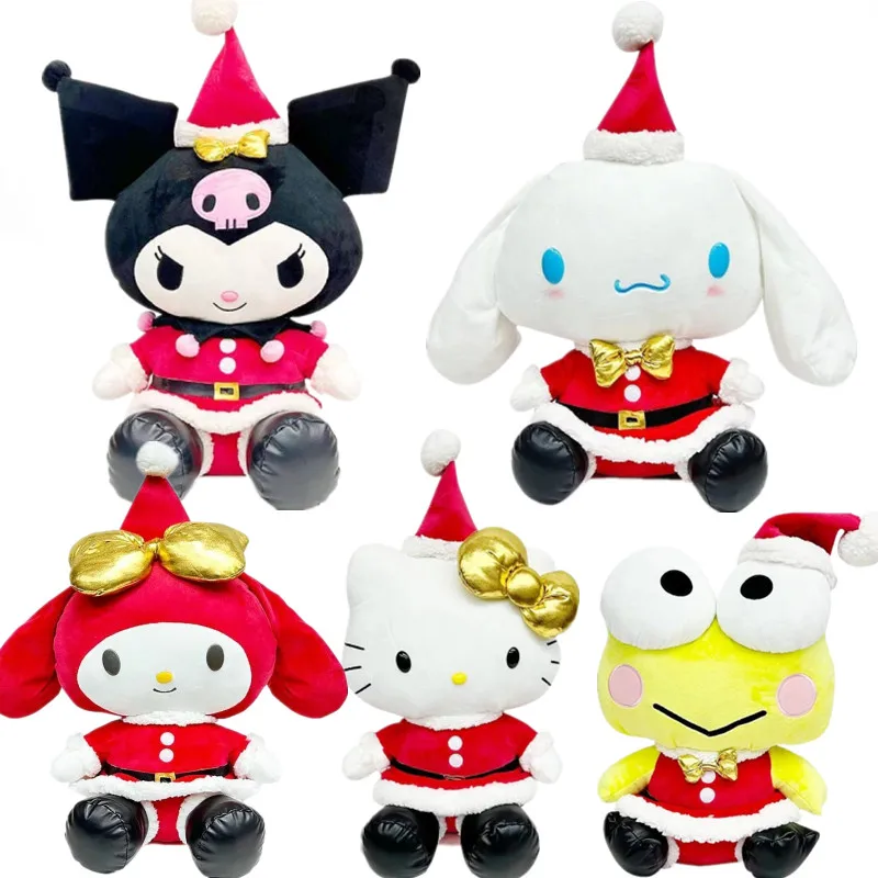 Рождественская серия Sanrio, плюшевая кукла Kitty Mymelody Kuromi Cinnamoroll Keroppi, украшение, мультяшное милое искусственное украшение, подарок для девочки
Рождественская серия Sanrio, плюшевая кукла Kitty Mymelody Kuromi Cinnamoroll Keroppi, украшение, мультяшное милое искусственное украшение, подарок для девочки