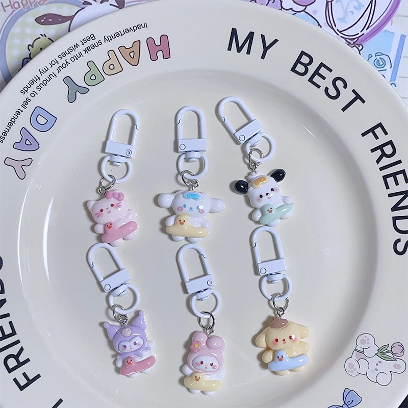Sanrio аниме Hello Kitty полимерный брелок мультфильм Kuromi Melody брелок для наушников Подвеска для сумки милые аксессуары Подарки
Sanrio аниме Hello Kitty полимерный брелок мультфильм Kuromi Melody брелок для наушников Подвеска для сумки милые аксессуары Подарки
