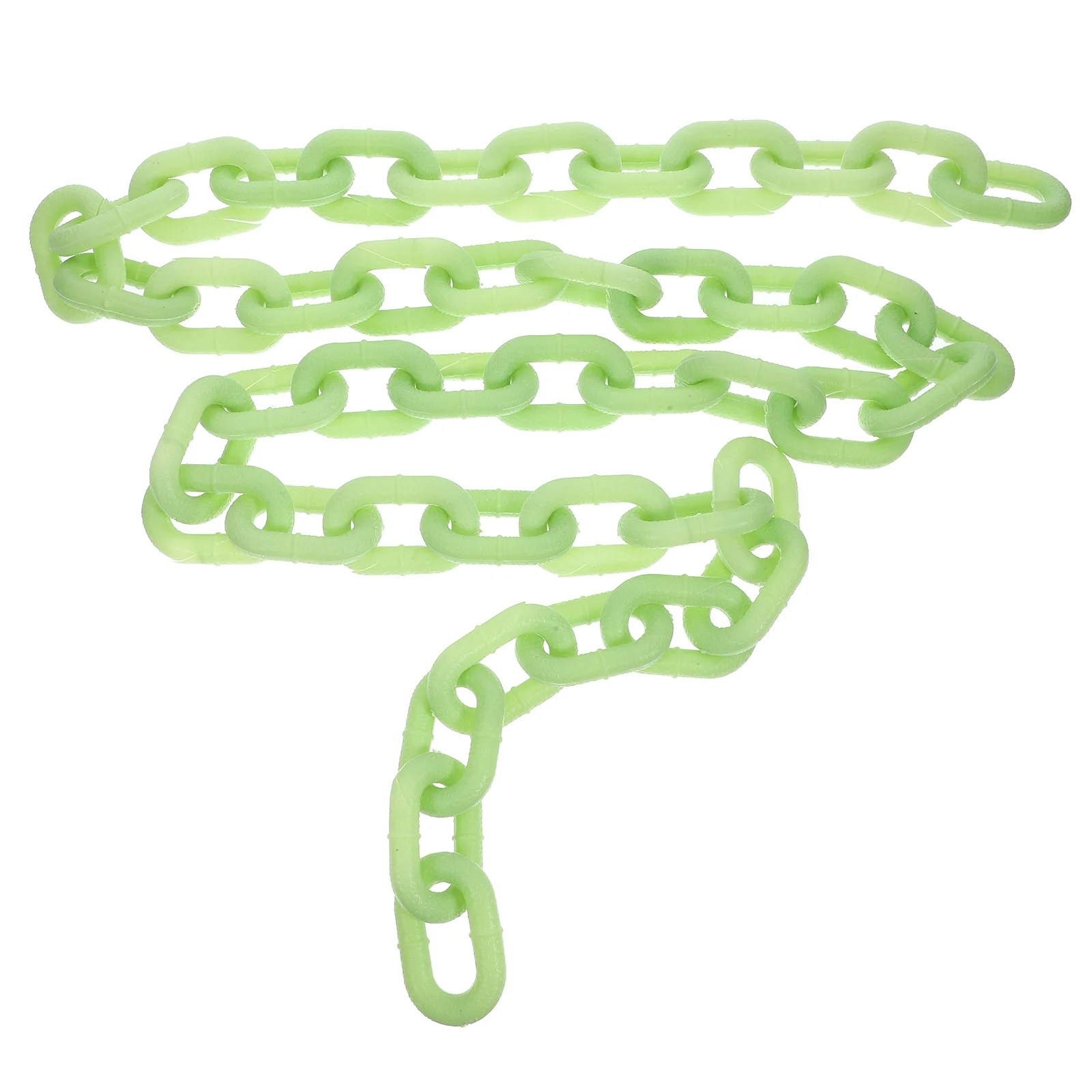 

Simulated Luminous Chain Link Cosplay Plastic Links Fake Chains Glowing Halloween Props The