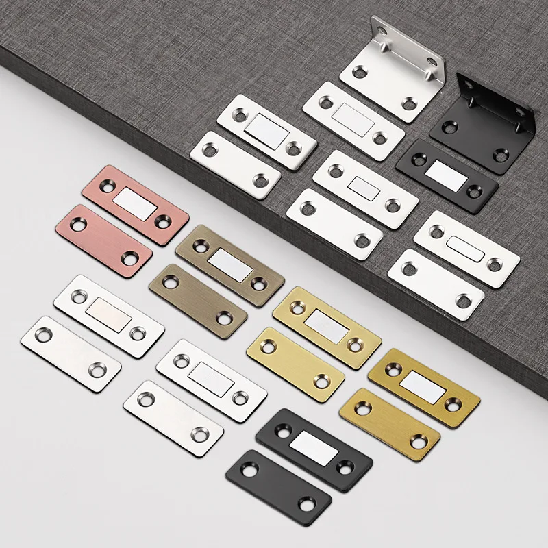 Strong Magnetic Door Closer Latch Ultra Thin No-Punching Invisible Cabinet Door Catches Latch Furniture Doors Stop Cupboard
Strong Magnetic Door Closer Latch Ultra Thin No-Punching Invisible Cabinet Door Catches Latch Furniture Doors Stop Cupboard