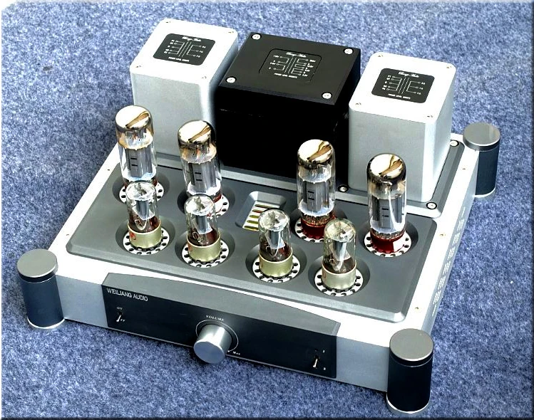 

WEILIANG AUDIO 40W*2 EL34 tube power amplifier high power PSVANE EL34C X 4 + 6N8P/6SN7X4 tube amplifier