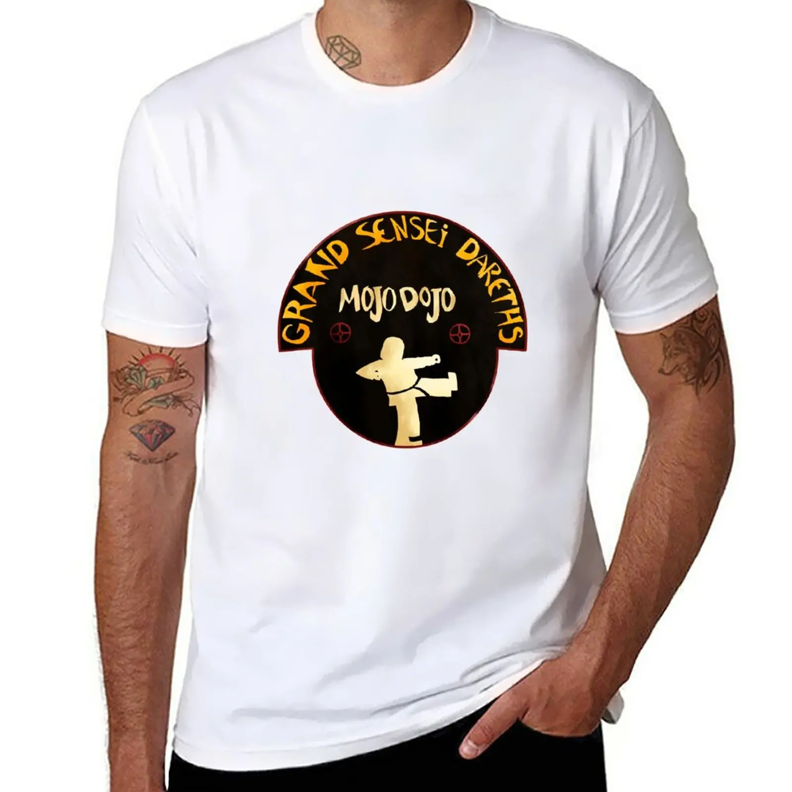 New Grand Sensei Dareth's Mojo Dojo BRICK Version T-Shirt quick-drying t-shirt korean fashion mens white t shirts
New Grand Sensei Dareth's Mojo Dojo BRICK Version T-Shirt quick-drying t-shirt korean fashion mens white t shirts