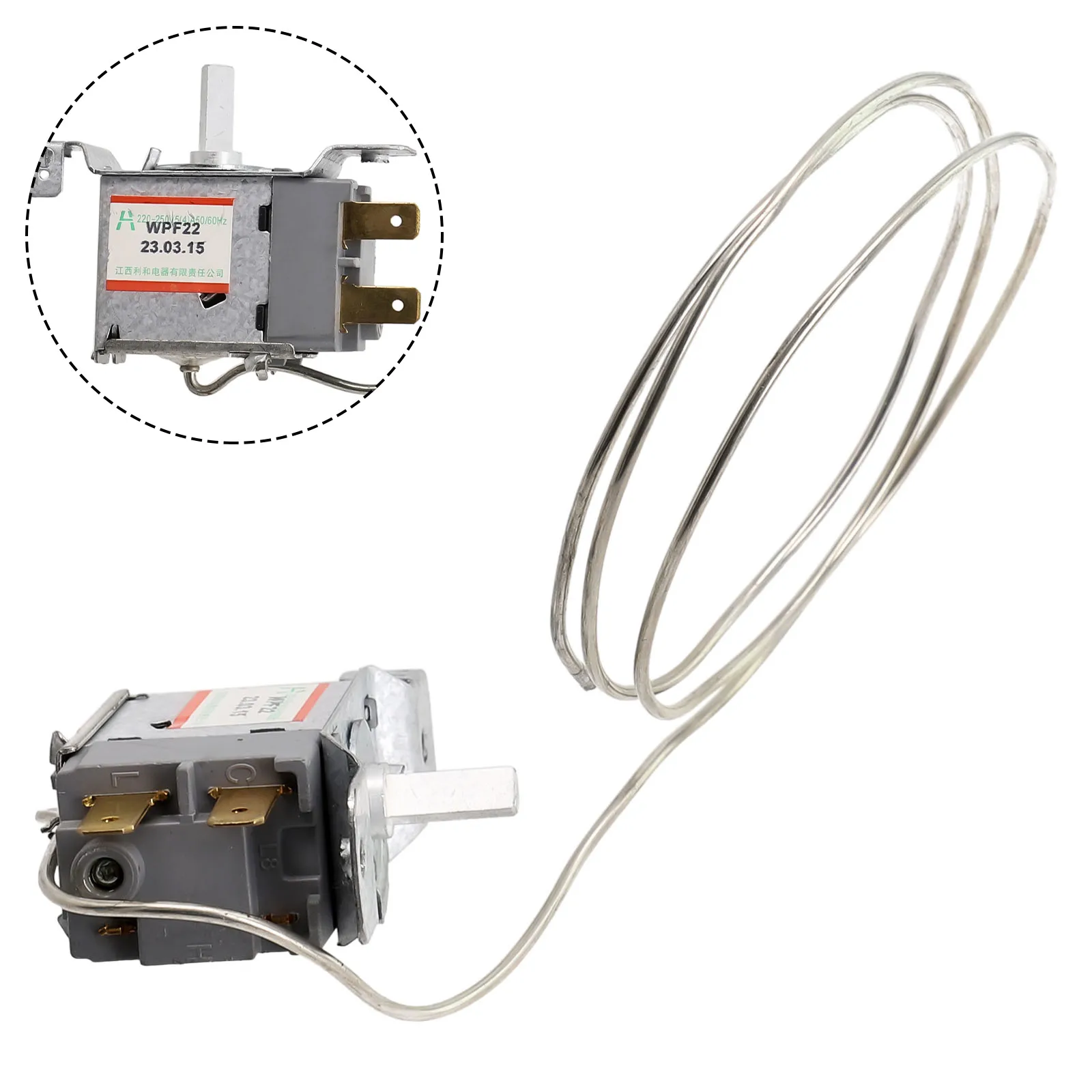 Accessories Thermostat Components Easy To Use 90 Cm / 35.4 Inches For Model Freezer Fridge Temperature Controller
Accessories Thermostat Components Easy To Use 90 Cm / 35.4 Inches For Model Freezer Fridge Temperature Controller
