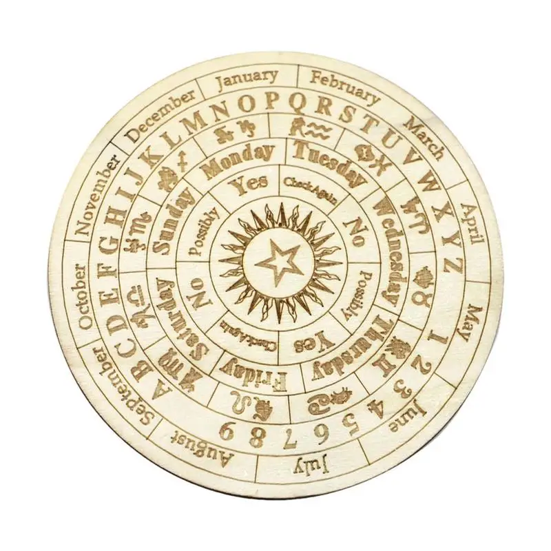 Star Pendulum Board Wooden Divination Pendulum Board Star Sun Moon Energy Carven Plate Metaphysical Message Board Witchcraft
Star Pendulum Board Wooden Divination Pendulum Board Star Sun Moon Energy Carven Plate Metaphysical Message Board Witchcraft