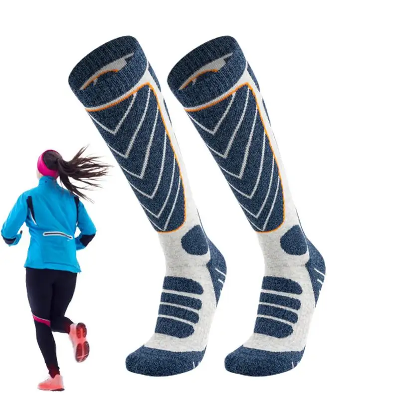 Professional ski socks winter Warm Thick non-slip long-tube cold-proof sports socks mountaineering snow socks for women men
Professional ski socks winter Warm Thick non-slip long-tube cold-proof sports socks mountaineering snow socks for women men