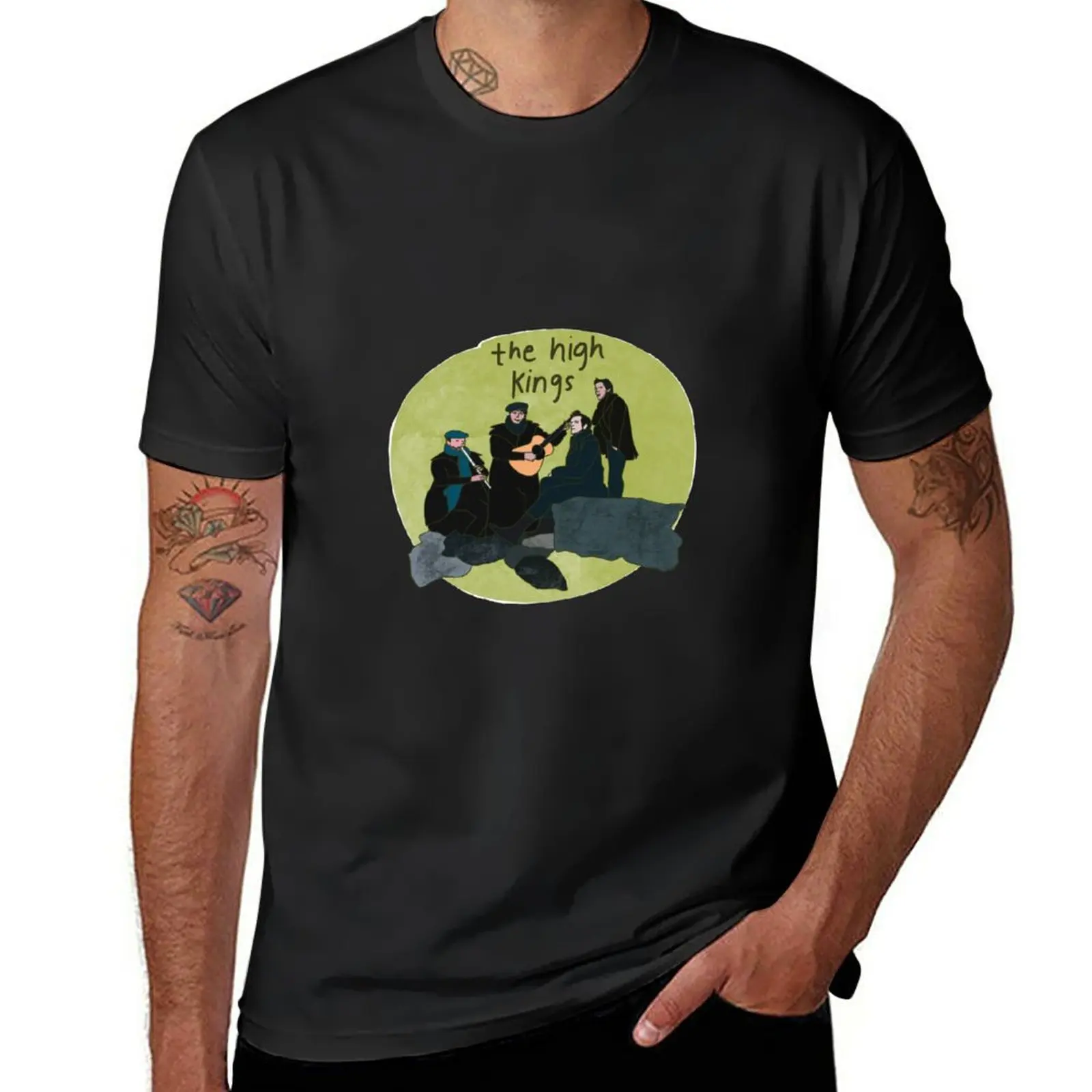 New The High Kings Album Cover T-Shirt quick drying shirt hippie clothes summer top mens graphic t-shirts hip hop
New The High Kings Album Cover T-Shirt quick drying shirt hippie clothes summer top mens graphic t-shirts hip hop