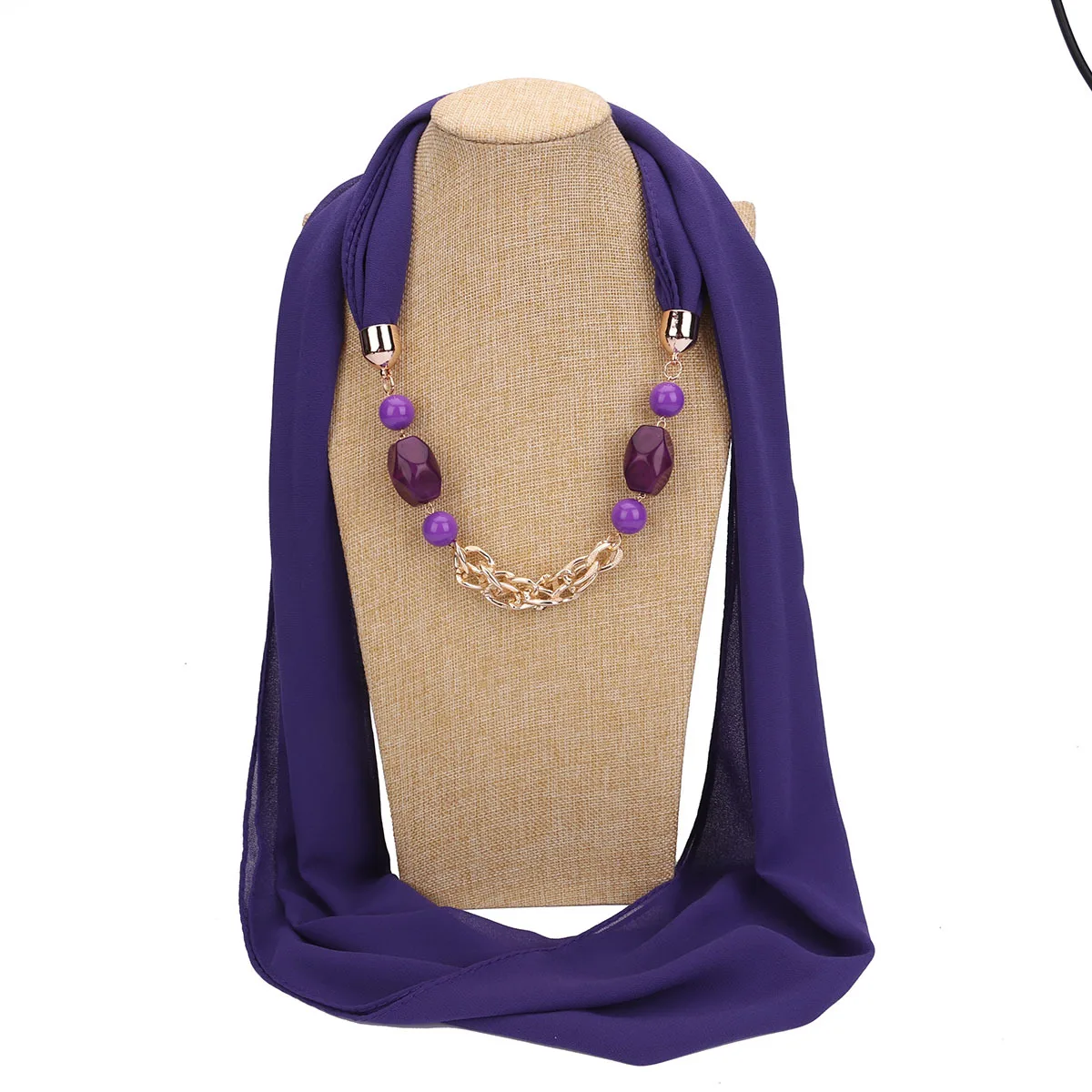 Women's Scarf Handkerchief Chiffon Hijab Jewelry Necklace Resin Beads Pendant Scarves Bohemia Head Scarf 15 Mallzona Sf51af583f9274b1ca83a036545f64fd2s Women's Scarf Handkerchief Chiffon Hijab Jewelry Necklace Resin Beads Pendant Scarves Bohemia Head Scarf Mallzona