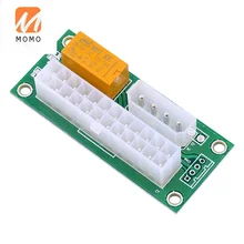 ATX 24Pin to 4Pin SATA Power Sync Starter Card Extension Cable ADD2PSU Riser Adapter for Mining Miner Dual Psu Cable Converter
ATX 24Pin to 4Pin SATA Power Sync Starter Card Extension Cable ADD2PSU Riser Adapter for Mining Miner Dual Psu Cable Converter