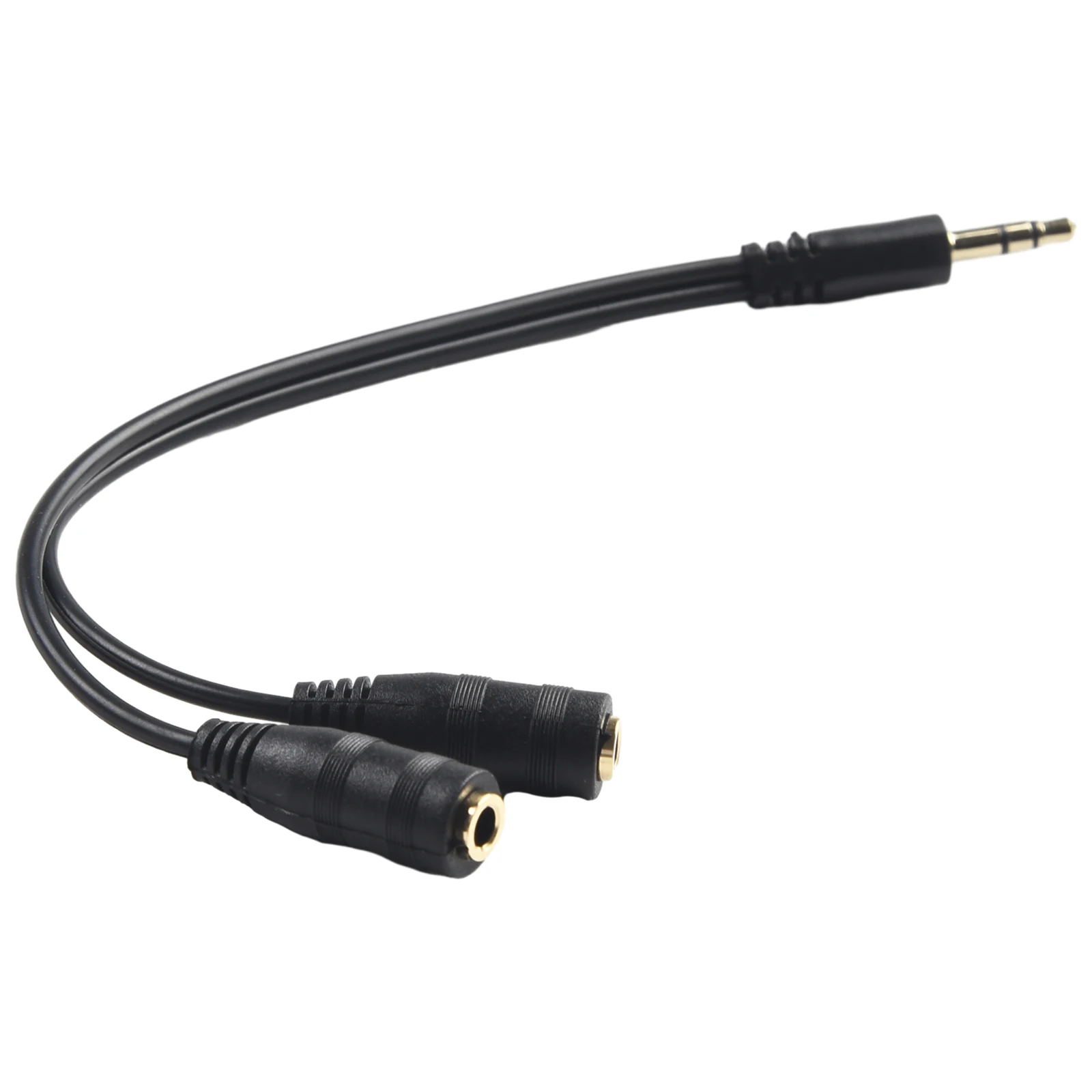 

3.5mm Audio Splitter Cable Jack 3.5mm 1 Male To 2 Female Mic Y Splitter AUX Cable Headset Splitter Adapter