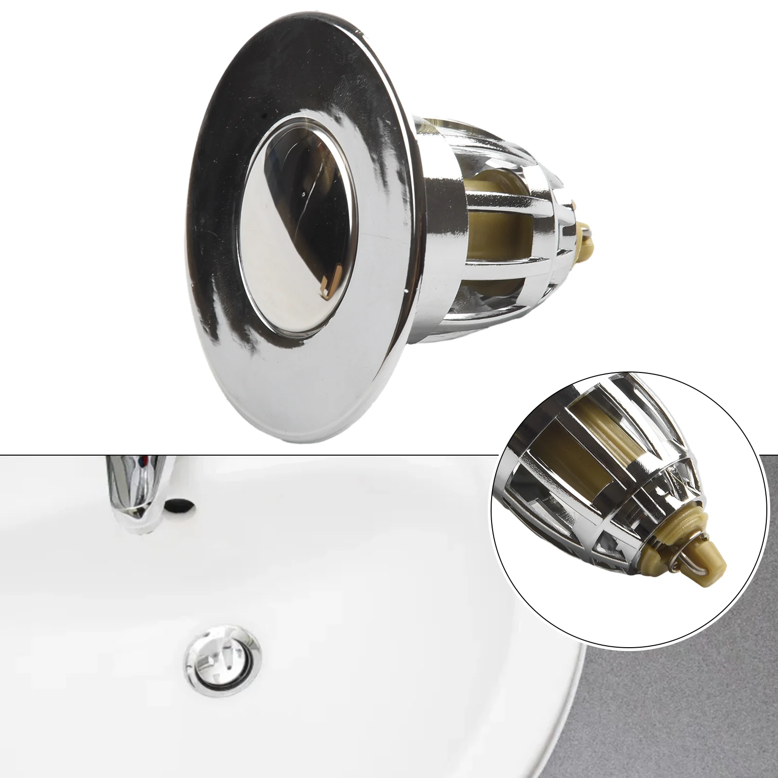 Press Bounce Basin Pop-up Drain Filter Bathroom Sink Filter Plug Wash Basin Hair Sink Strainer Kitchen Bathtub Basin Stopper
Press Bounce Basin Pop-up Drain Filter Bathroom Sink Filter Plug Wash Basin Hair Sink Strainer Kitchen Bathtub Basin Stopper