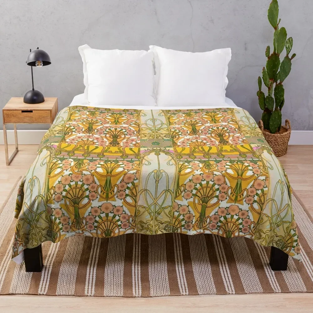 Art Nouveau ALPHONSE MUCHA Floral Pattern Throw Blanket Blankets Sofas Of Decoration Picnic Blankets
Art Nouveau ALPHONSE MUCHA Floral Pattern Throw Blanket Blankets Sofas Of Decoration Picnic Blankets