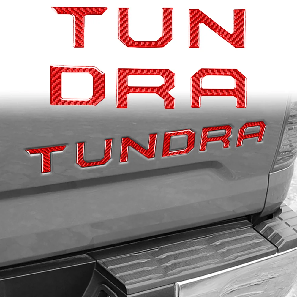 Настоящее углеродное волокно для Toyota Tundra Автомобильная задняя дверь письмо логотип украшение внутренние наклейки аксессуары для модификации автомобиля
Настоящее углеродное волокно для Toyota Tundra Автомобильная задняя дверь письмо логотип украшение внутренние наклейки аксессуары для модификации автомобиля