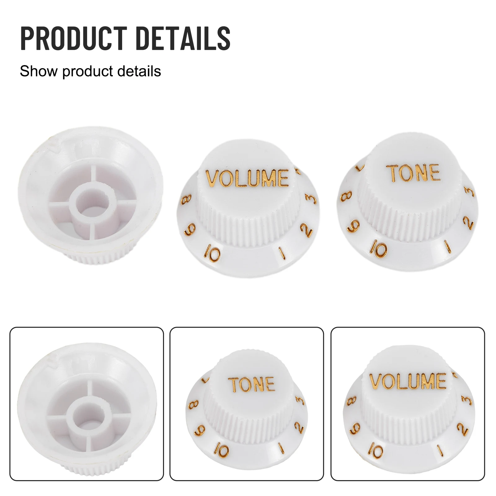 3PCS VOLUME Knob VOLUME Knob Control Knobs For Guitar Accessories Guitars Strat Knob Brand New Car Spare Parts
3PCS VOLUME Knob VOLUME Knob Control Knobs For Guitar Accessories Guitars Strat Knob Brand New Car Spare Parts