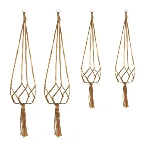 Hanging Plant Hangers Garden Decoration Rope Greening Decorations Flower Pot Basket 90CM/105CM/122CM Type Suspension
Hanging Plant Hangers Garden Decoration Rope Greening Decorations Flower Pot Basket 90CM/105CM/122CM Type Suspension